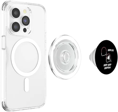 Miniatura 4 de Dog Agility - Perros para perros con ganchos de aro Border Collie PopSockets MagSafe PopGrip para iPhone