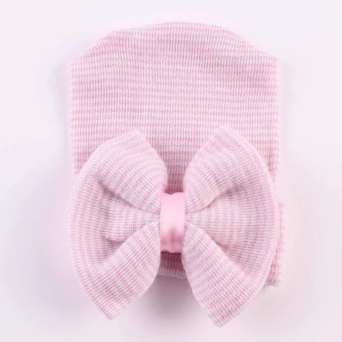 Miniatura 3 de Gorras y manoplas para recién nacidos, gorro de hospital para recién nacidos, guantes antiarañazos, set de regalo para niños y niñas