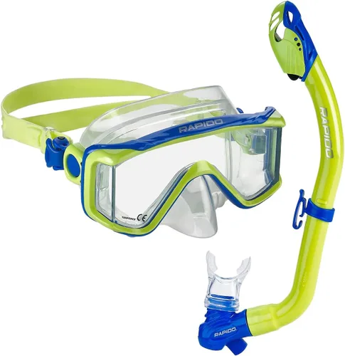 Phantom Aquatics Rapido Clareza Junior Mask and Snorkel Combo
