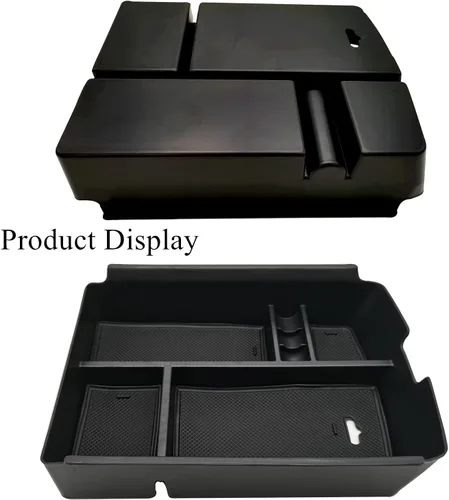 Miniatura 4 de Organizador de consola central compatible con VW Atlas y Cross Sport 2018 2019 2020 2021 2022 2023 accesorios de caja de almacenamiento