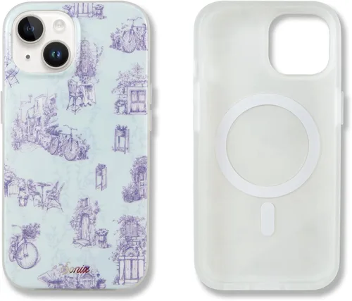 Miniatura 101 de Sonix x Sanrio - Funda para iPhone 15 Pro, compatible con MagSafe, probada en caídas de 10 pies, adivinador Kuromi