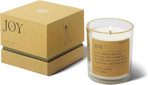 Miniatura 8 de Paddywax Scented Candles Mood Collection - Vela fragante en caja en recipiente de vidrio, 8 onzas, Nostalgia
