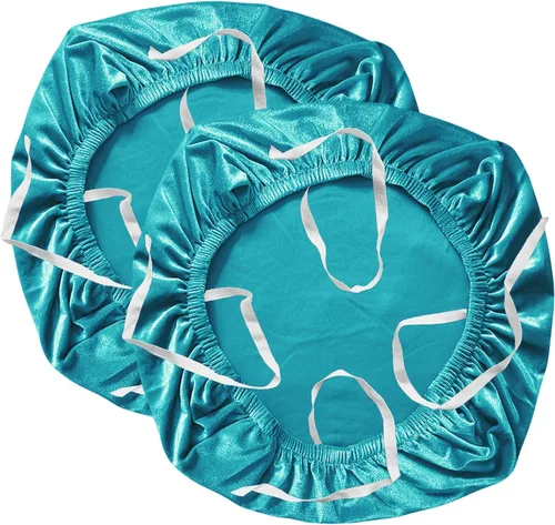 Miniatura 14 de Yikko - Fundas de asiento de terciopelo para silla de 14.96-18.89 pulgadas, con correas, fundas lavables para silla de oficina y computadora