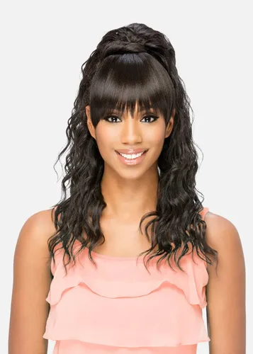 Miniatura 4 de Vivica A Fox Hair Collection BP Kennedi Bang N Pony en peluca de color, 4, 5.20 onzas