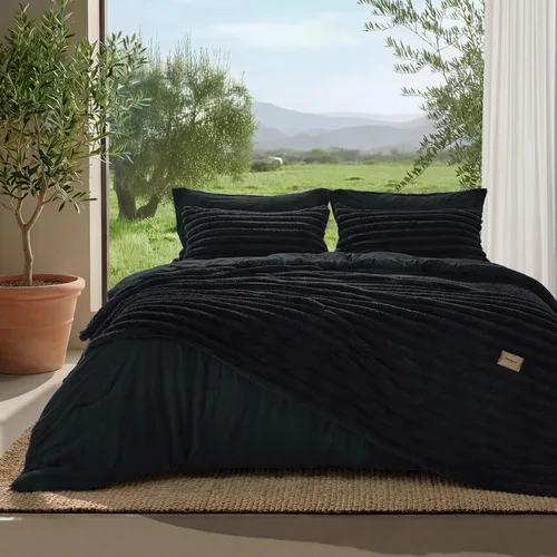 Miniatura 15 de Bedsure Gentlesoft™ Juego de edredón individual 2 en 1 y manta esponjosa desmontable, juego de ropa de cama beige para uso en todas las estaciones
