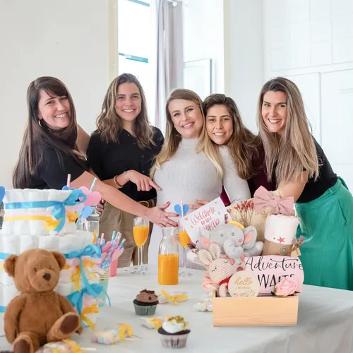 Miniatura 3 de Regalos para niña, regalos de baby shower para niñas, regalo para niñas recién nacidas, cesta de regalo para bebé, regalo único esencial para bebé
