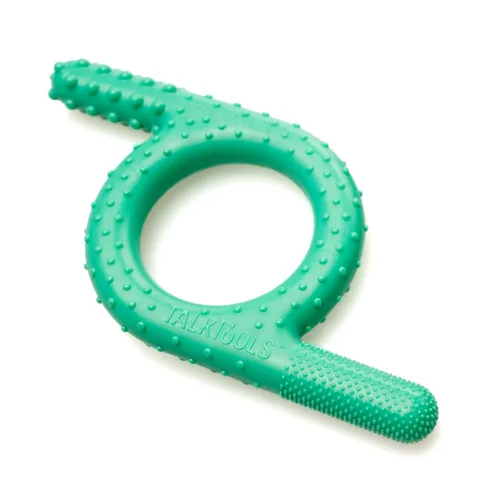 TalkTools Baby Chewy Bumps | Herramienta sensorial motora oral para niños y niños pequeños | Herramientas de terapia para mejorar la masticación y