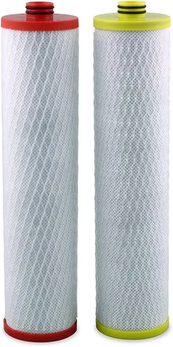 Aquasana Cartuchos de filtro de repuesto (etapas 1 y 3) para sistema de filtro de agua de ósmosis inversa OptimH20 para debajo del fregadero, no