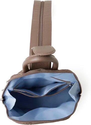 Miniatura 3 de Baggallini Mochila Metro para mujer con pulsera RFID para teléfono, Portobello Shimmer, talla única