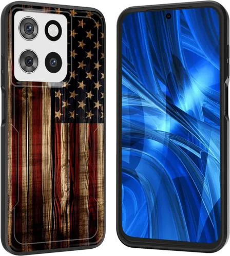 Miniatura 87 de Funda para Moto G 5G 2023, [probada en caídas de grado militar], resistente, resistente, resistente, a prueba de golpes, funda protectora