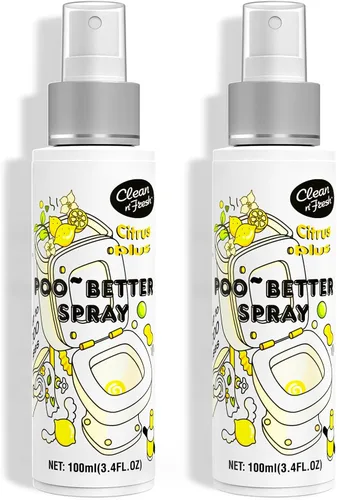 Miniatura 12 de Clean-n-Fresh Aerosol para inodoro, aroma a eucalipto, aceite esencial de plantas 100% natural, ambientadores para baño, más de 400 usos, eliminador