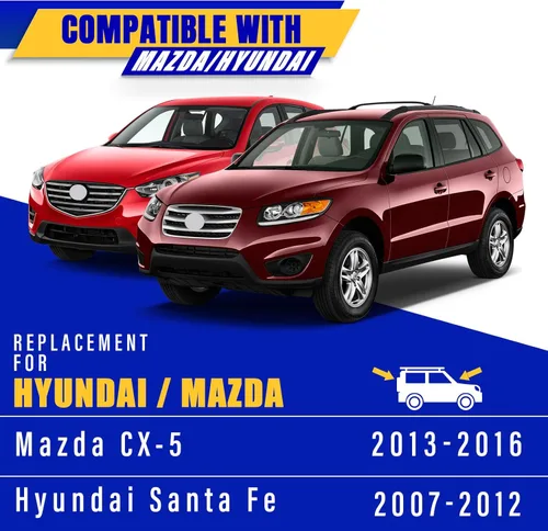 Miniatura 5 de 3 limpiaparabrisas de repuesto para Mazda CX-5/2007-2012 Hyundai Santa Fe 2013-2016, repuesto de equipo original, 24 pulgadas, 18 pulgadas, 14