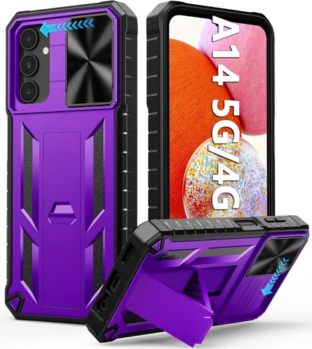 Miniatura 46 de FNTCASE for iPhone 11-Pro Phone Case: Military Grade Drop Proof Mobile Cover with Kickstand & Slide Rugged Shockproof Bumper Heavy Duty Protector