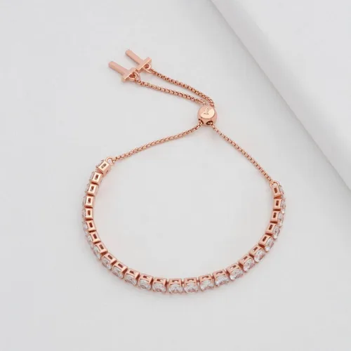 Miniatura 4 de Ted Baker London Melrah Icon - Pulsera de tenis ajustable de cristal para mujer