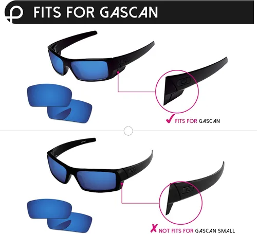 Miniatura 3 de PapaViva Lenses Replacement for Oakley Gascan OO9014 Sunglass