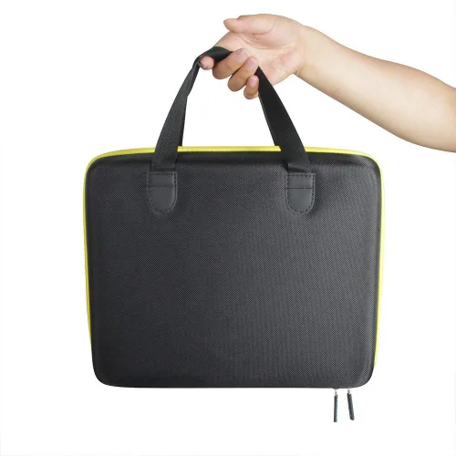 Miniatura 6 de Anleo DEWALT DCC020IB - Funda de viaje para inflador máximo de 20 V con batería (negro exterior + amarillo interior)