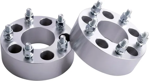 Miniatura 17 de 2 unidades de adaptadores de rueda 6x135 a 6x5.5 de 1 pulgada con pernos 14x2 compatibles con Ford 6 Lug 6x135 a 6x139.7 para 2004-2014 F150