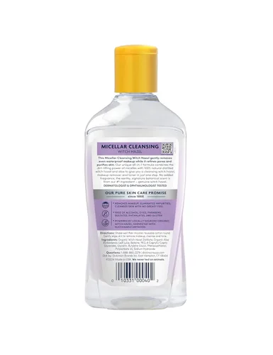 Miniatura 8 de Dickinson's Agua Micelar Limpiadora de Hamamelis, Un Desmaquillante Todo en 1, Refinador de Poros, Limpiador de Piel y Tónico; Sin Alcohol con Aloe