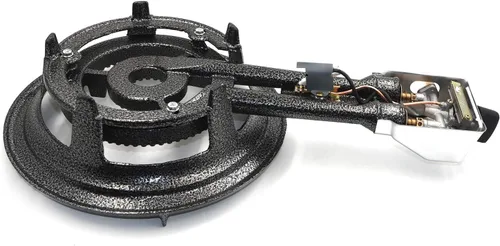 Miniatura 6 de Estufa portátil de gas propano para exteriores de 10KW/34000 BTU con manguera Jumbo Super Supergas Camp Camping Tailgating Gas Fire