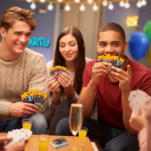 Miniatura 2 de Baraja personalizada de cartas – Monograma personalizado con iniciales de nombre – Recuerdos de boda, aniversario, fiesta y evento – Alternativa
