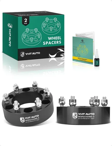 Miniatura 11 de YHTAUTO Espaciadores de rueda de 6x5.5 pulgadas de 1 pulgada compatibles con modelos INFINITI, Nissan, QX4, QX56, Frontier, Armada, Pathfinder