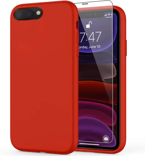 Miniatura 79 de bemal Funda para iPhone 14 Pro con protector de pantalla, silicona líquida de ajuste delgado, forro de microfibra suave, diseñada para mujeres