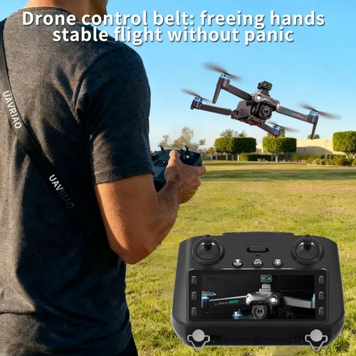 Miniatura 3 de Drone GPS con controlador de pantalla HD de 5.9 pulgadas, cámara UHD 2K, prevención de obstáculos láser de 360°, despegue/retorno con una tecla