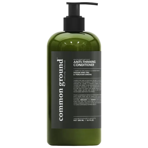 Miniatura 7 de Common Ground Acondicionador natural antiadelgazamiento, libre de sulfatos, parabenos y crueldad, vegano, a base de plantas, aroma de bergamota