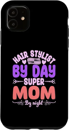 Miniatura 8 de Hair Stylists by Day Super Mom by Night Hair Stylist Case para iPhone 17