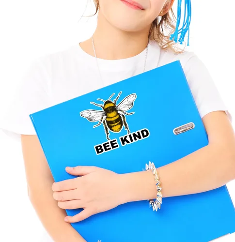 Miniatura 2 de Bee Kind - Calcomanía adhesiva para coche, portátil, 5.5 x 5 pulgadas (color)