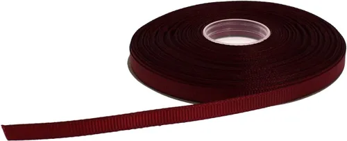 Miniatura 29 de Cinta de grogrén sólido de 25 yardas cada rollo, borde tejido 100% poliéster (1/4 pulgada, beige)