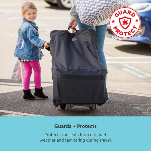 Miniatura 3 de Bolsa de viaje para asiento de coche J.L. Childress Wheelie - Bolsa de viaje para avión, se adapta a la mayoría de asientos de coche para bebés