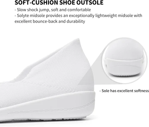 Miniatura 3 de hash bubbie - Zapatos bajos sin cordones y cómodos para mujer, zapatos de vestir, zapatos de tenis, zapatos de trabajo, enfermeras, zapatos