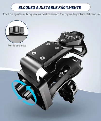 Miniatura 6 de FODSPORTS Portavasos para motocicleta, ATV, soporte mejorado para bebidas de motocicleta con abrazadera de metal de 0.5 a 1.57 pulgadas, soporte