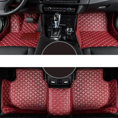 Miniatura 9 de Tapete de automóvil personalizado para Nissans, Altima, Bluebird, Sylphy Tiida Livina, Sunny March, accesorios para pies (color beige)