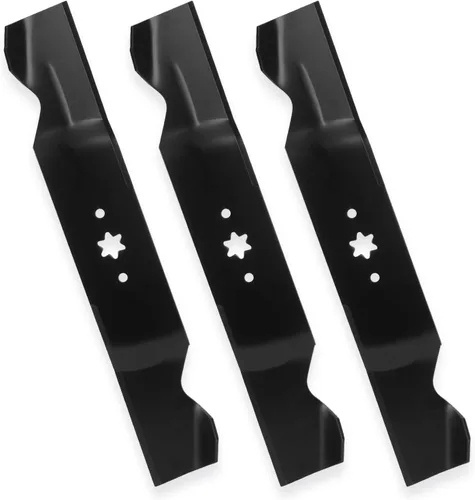 Miniatura 10 de ILONPA Cuchillas cortacésped de 54" para corte MTD Cub Cadet Troy-Bilt 742-0677B 7420677 942-0677 942-0677A 112-0931 490-110-M117 GT1054 GT1554