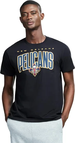 Miniatura 51 de GAME 7 NBA Camiseta de Hombre GAME 7 X NBA con Licencia Oficial de Gráficos de Manga Corta Ligera Clásico Cuello Redondo de Algodón marino