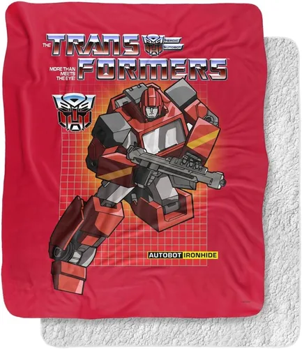 Miniatura 11 de Transformers Bumblebee Silky Touch Sherpa Back Manta súper suave