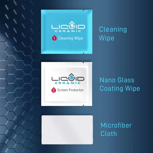 Miniatura 2 de LIQUID CERAMIC Protector de pantalla de vidrio con cobertura de $400 Resistente a arañazos y roturas, nanoprotección para todos los teléfonos