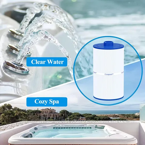 Miniatura 7 de Cryspool® 08008 Filtro compatible con PCS75N, Maax Spas, 100594, C-8475, FC-3320, cartucho de filtro de spa de 75 pies cuadrados, 1 paquete