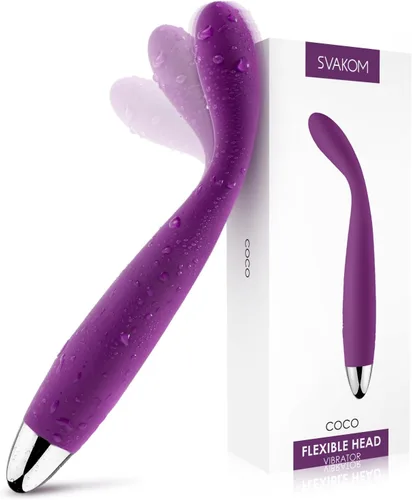 SVAKOM COCO Vibrador consolador sexual, juguetes sexuales en forma de dedo, 8 segundos para clímax, vibraciones impermeables para mujeres, 5 x 5