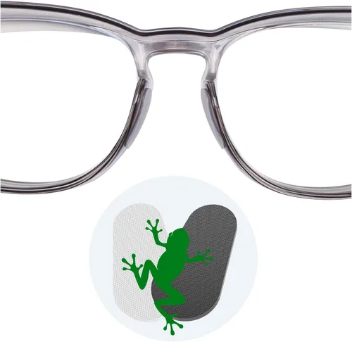 Almohadillas para gafas de 0,6 mm ultradelgadas, miles de fibras microestructuradas inspiradas en ranas, almohadillas adhesivas antideslizantes y