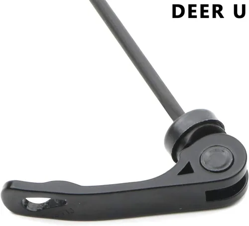 Miniatura 6 de DEER U Road Mountain Bicycle MTB Wheel Hub Front and Rear Skewers Quick Release Clip Bolt Lever Axle QR 145/180 mm, a Pair