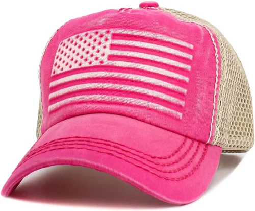 Miniatura 288 de KBETHOS Tactical Operator Collection USA Fishing Mesh Ballcap Flag Patch America Outdoors Trucker Baseball Cap