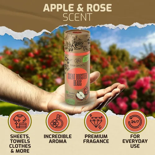 Miniatura 4 de Potenciadores de Aroma para Lavandería, Aroma Original – Paquete de Valor 500g - Perlas para Lavadora y Suministros Desodorantes - Esenciales