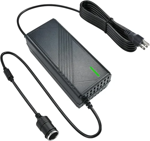 Miniatura 10 de Convertidor de 110 V a 12 V 6A 72 W AC a CC, adaptador de encendedor de cigarrillos para automóvil a enchufe de pared para compresor de aire