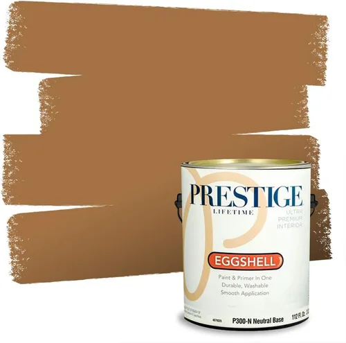 Miniatura 236 de PRESTIGE Pintura exterior e imprimación en uno, bronceado Aberdeen, plano, 1 galón