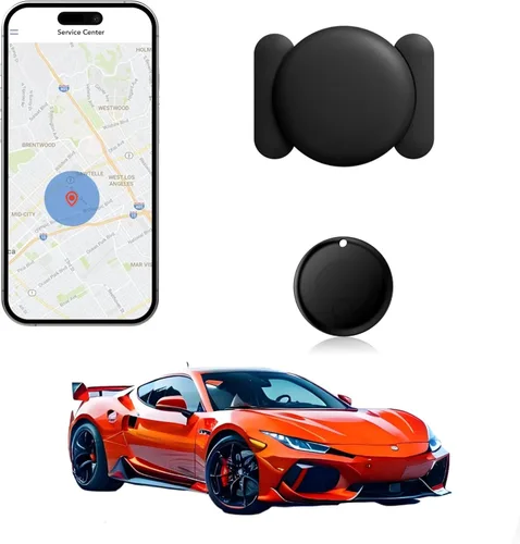 Rastreador GPS para vehículos, rastreador magnético impermeable para automóvil, sin tarifas mensuales, mini rastreador GPS portátil para