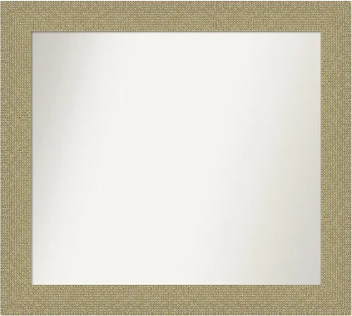 Miniatura 51 de Amanti Art Espejo de pared personalizado no biselado (24.25 x 24.25 pulgadas), marco dorado de mosaico, varios tamaños personalizados, espejo