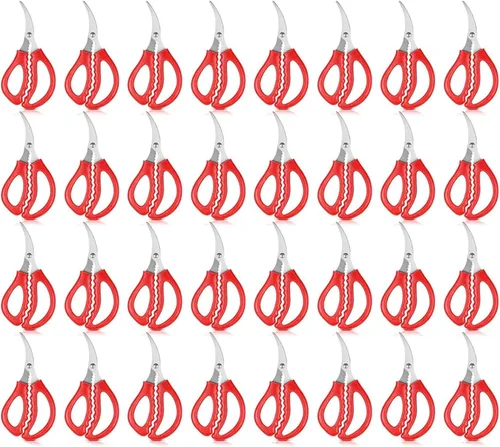 Miniatura 9 de Tijeras de mariscos de cocina, tijeras multifuncionales de acero inoxidable, tijeras de mariscos, tijeras de cangrejo para langosta, tijeras de 8